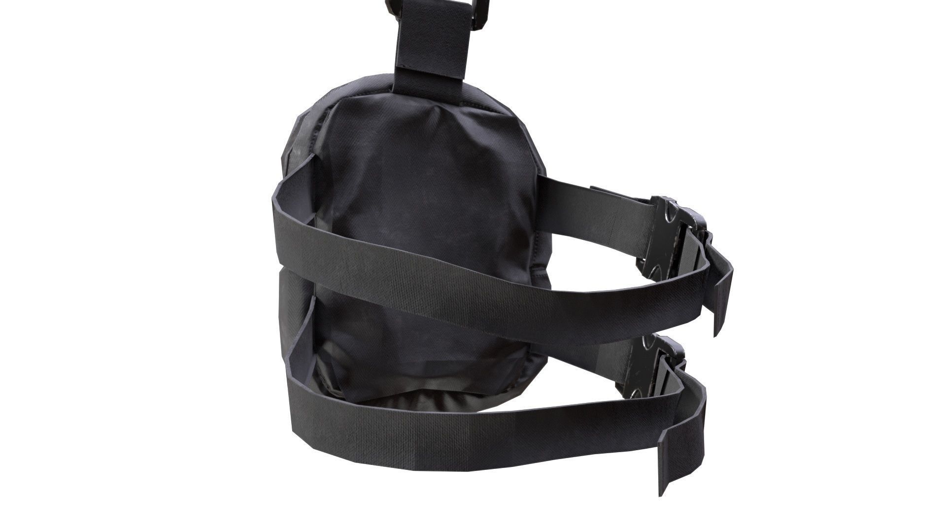 Military Bag 1 Low-poly 3D model_5