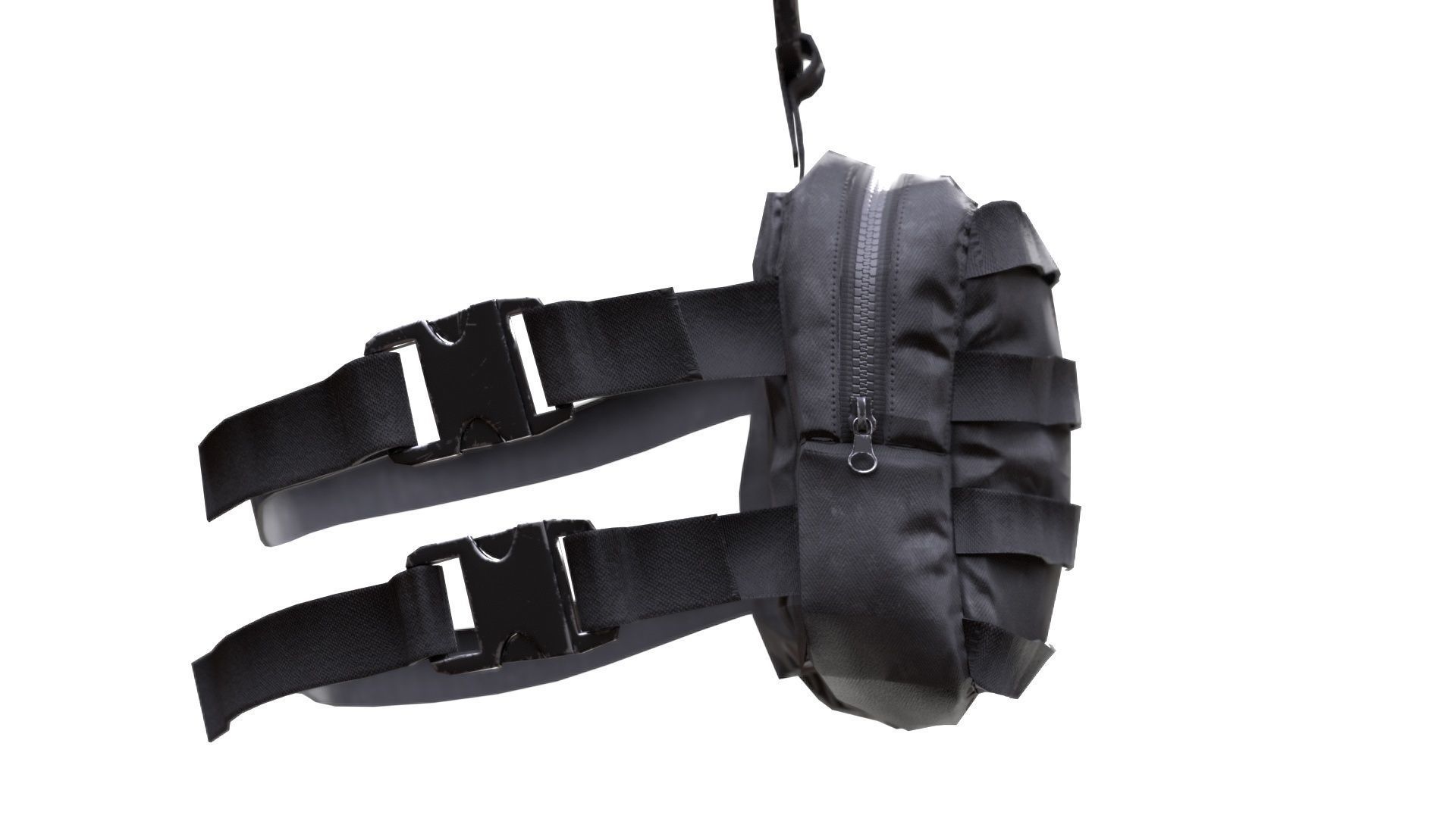 Military Bag 1 Low-poly 3D model_6