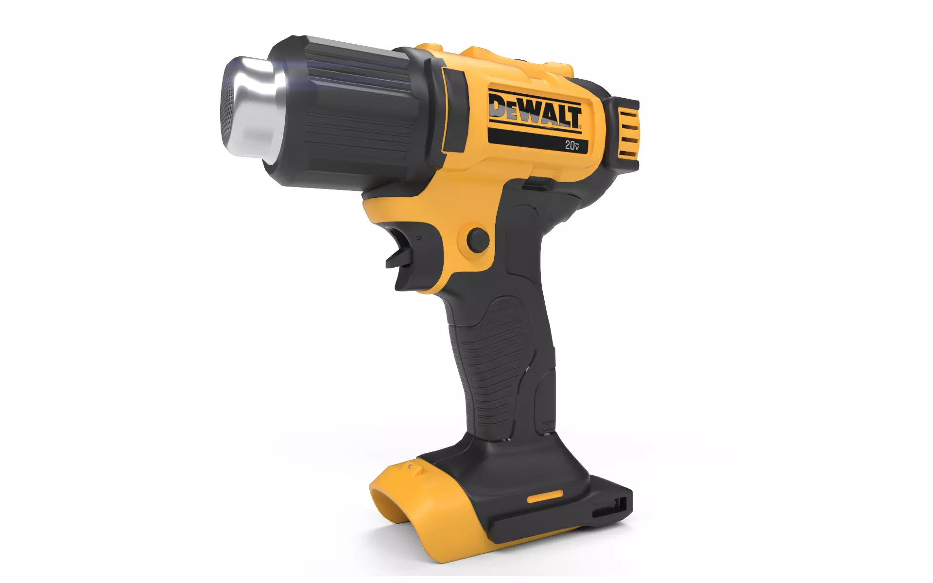 DeWalt 20V Heat Gun 3D model_0