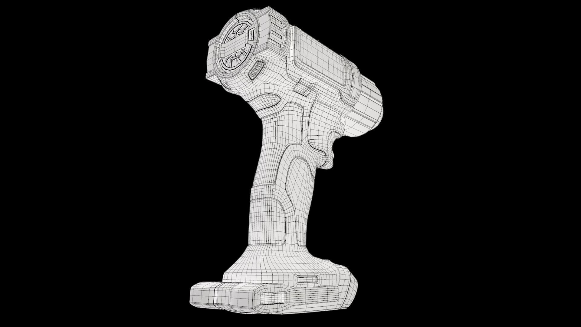 DeWalt 20V Heat Gun 3D model_14