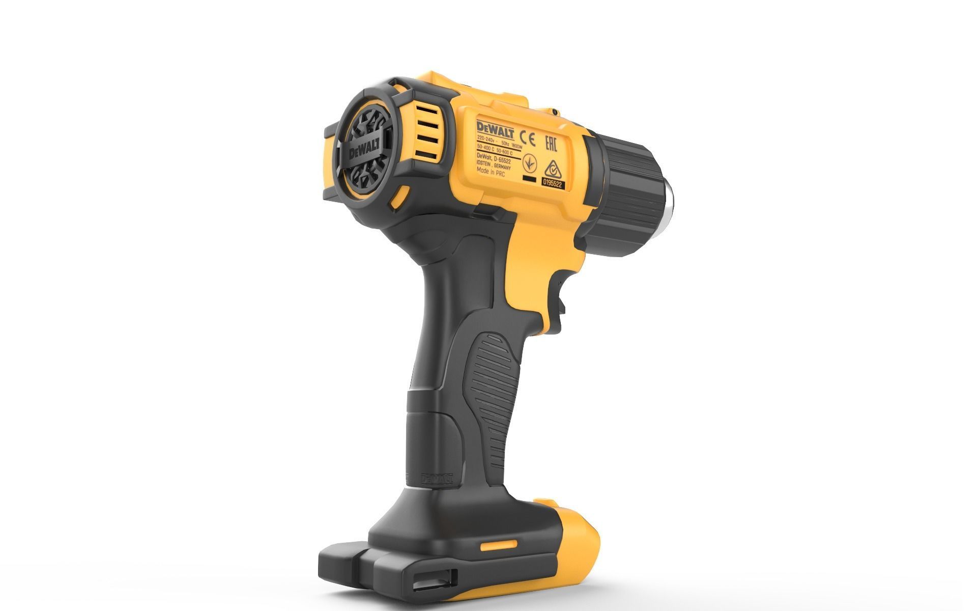 DeWalt 20V Heat Gun 3D model_2