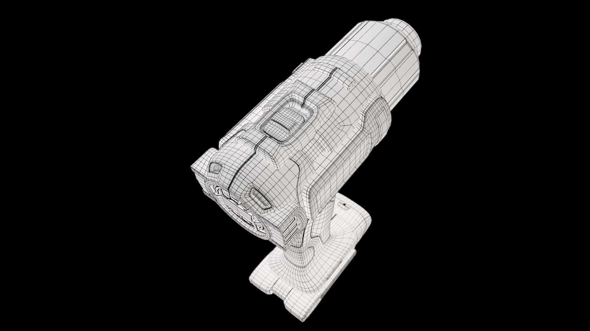 DeWalt 20V Heat Gun 3D model_13