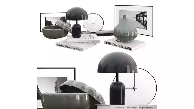 Decorative Set 02 3D model