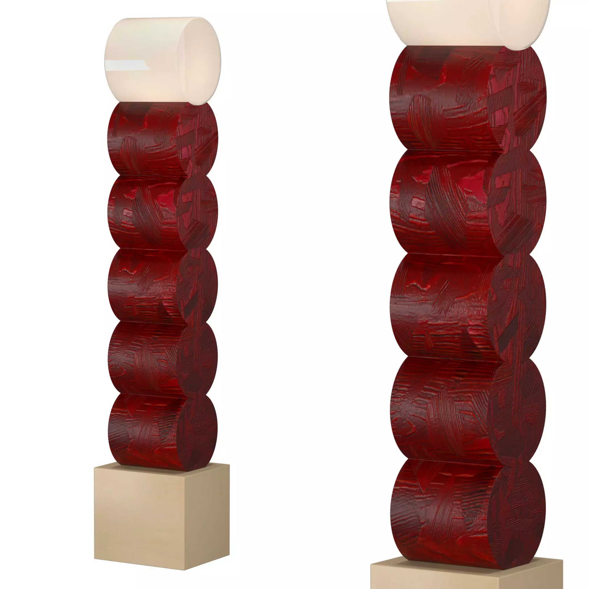 Blend Lamps 3D model_0