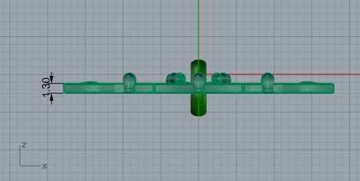 Cross Pendant 3847 3D print model_5