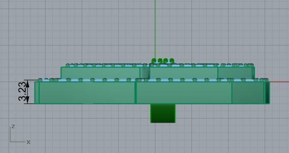 Number 4 Pendant 3855 3D print model_5