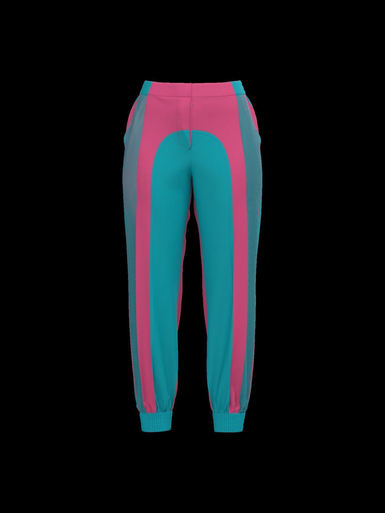 Female pant 3D model_5