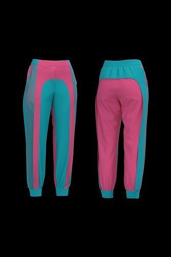 Female pant 3D model