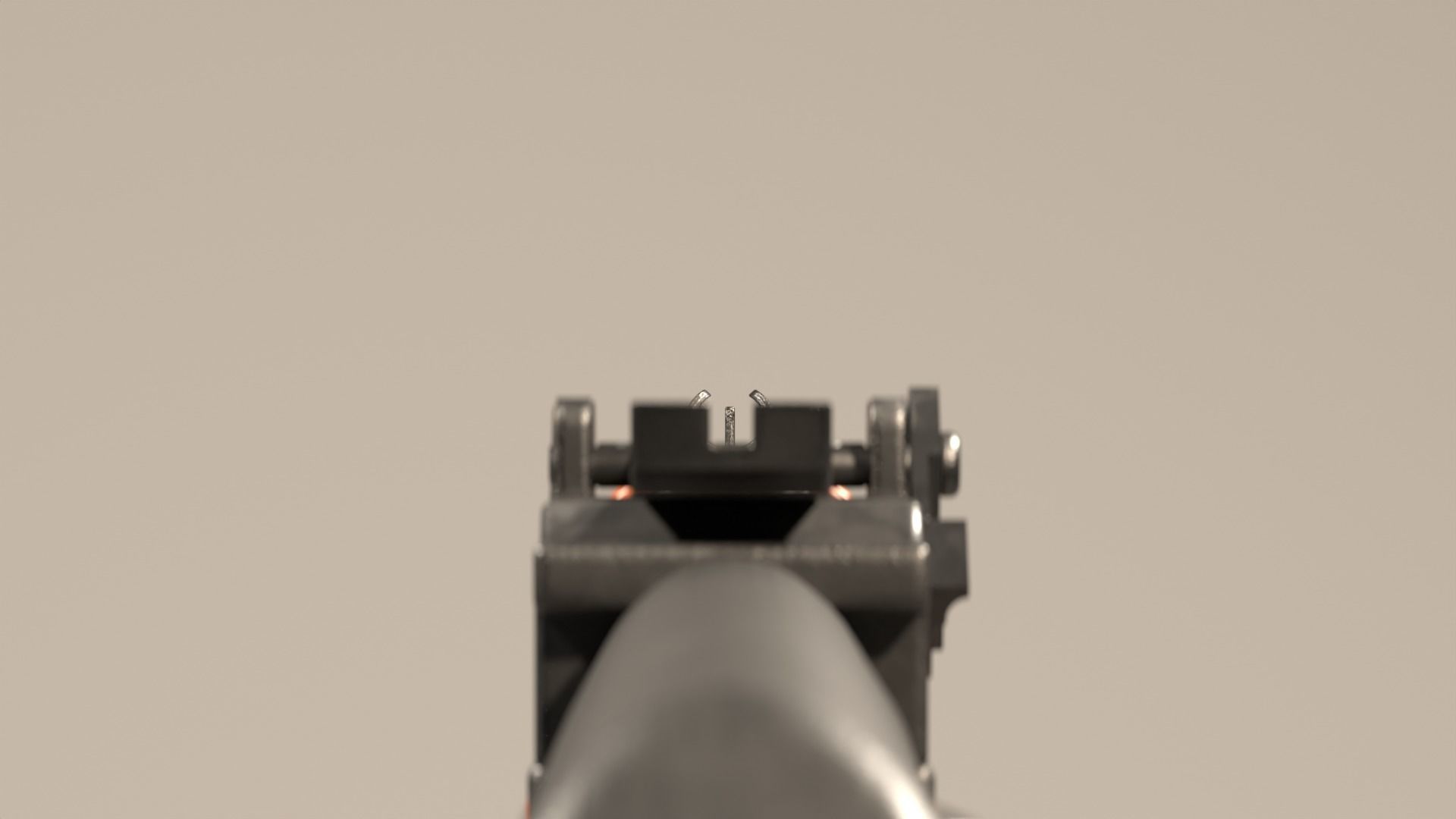 Ak47 high quality weapon model Low-poly 3D model_5