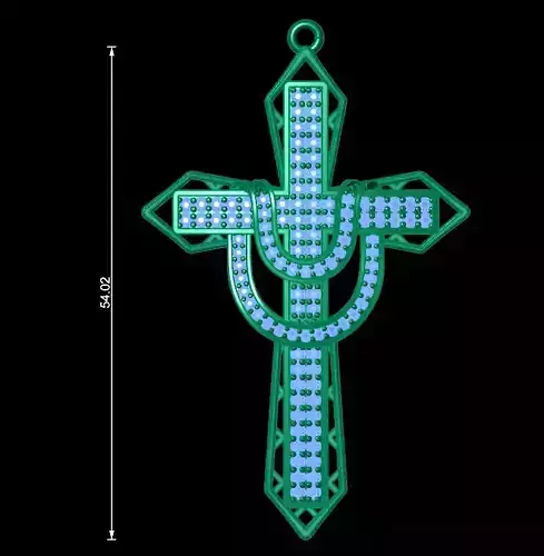 Cross pendant II