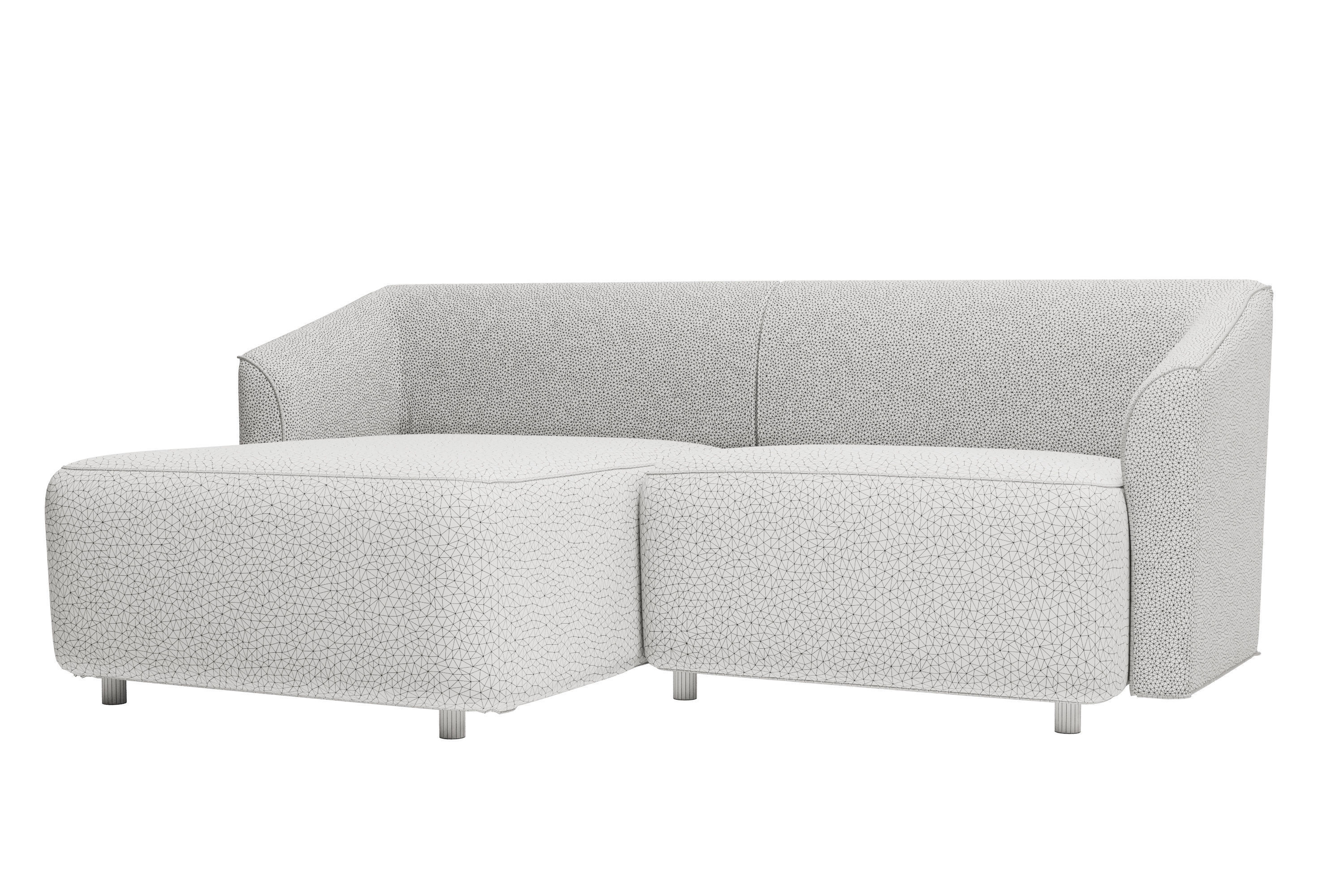 Sofa LEDRO chaiselong 3D model_9
