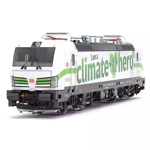 Siemens Vectron DB I am Climate Hero Livery 3D model