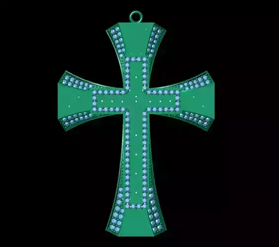 Cross pendant IV