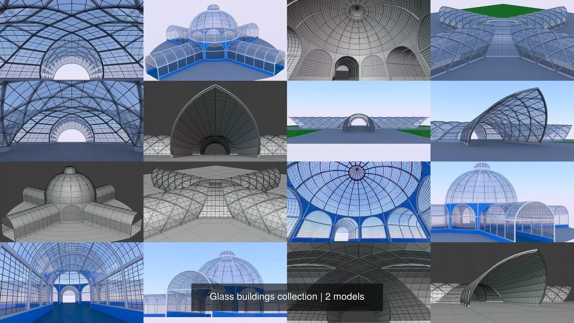 Glass buildings collection _1