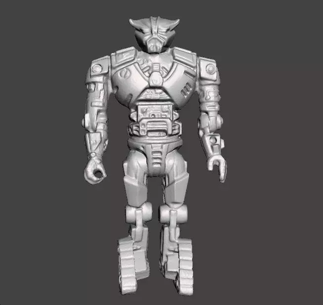 CAPTAIN POWER BLASTARR 1986 TOY 4 INCH FIGURE BIO DREAD 3D print model_0