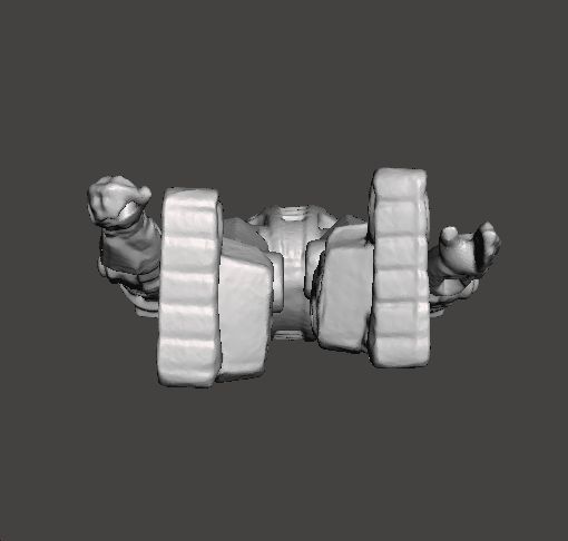 CAPTAIN POWER BLASTARR 1986 TOY 4 INCH FIGURE BIO DREAD 3D print model_5