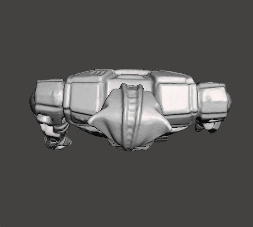 CAPTAIN POWER BLASTARR 1986 TOY 4 INCH FIGURE BIO DREAD 3D print model_4