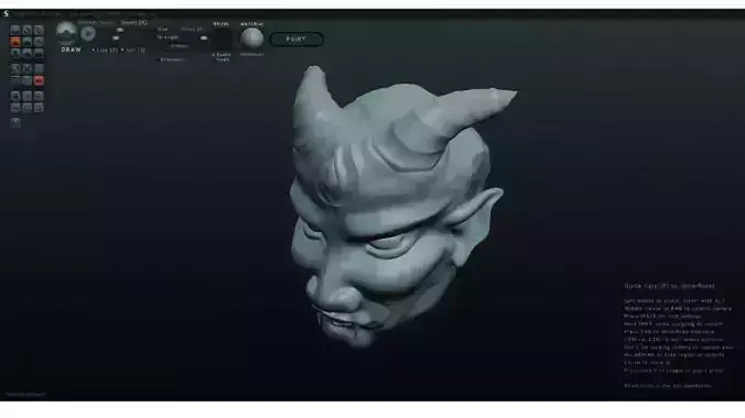 Oni is japanese monster