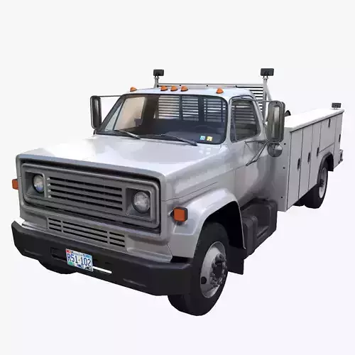 Vintage service truck