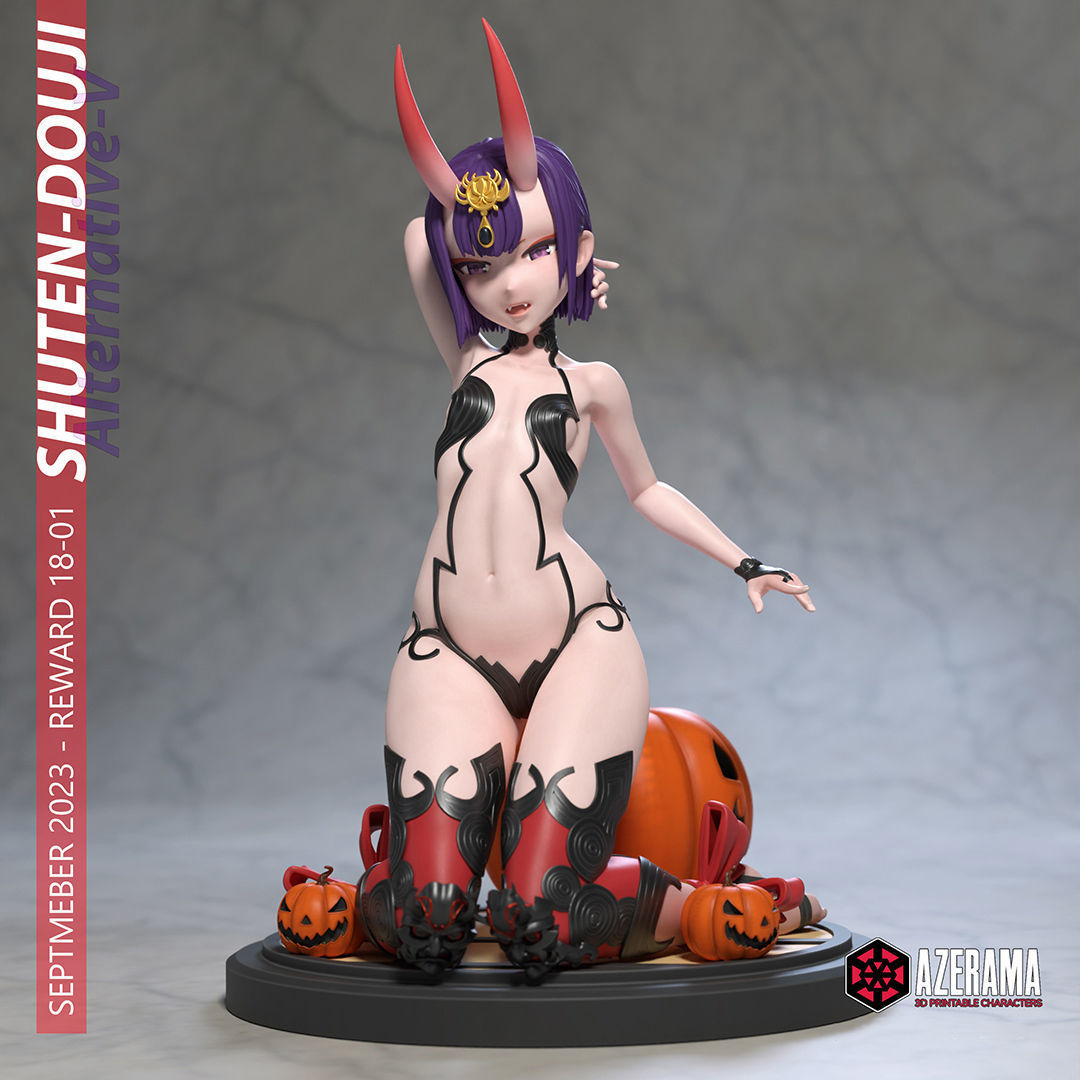 Shuten-Douji STL For 3D Printing 3D print model_8