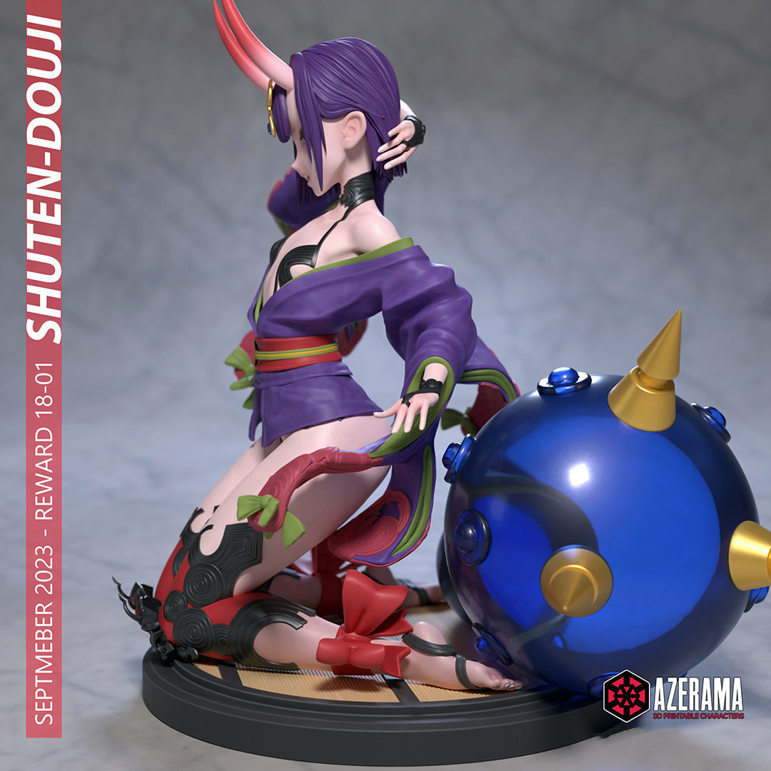 Shuten-Douji STL For 3D Printing 3D print model_13