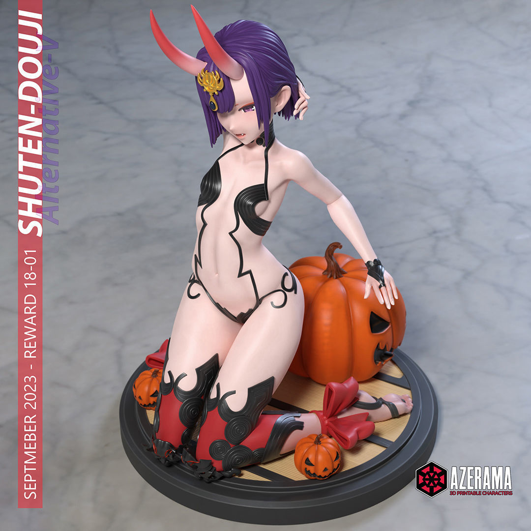 Shuten-Douji STL For 3D Printing 3D print model_10