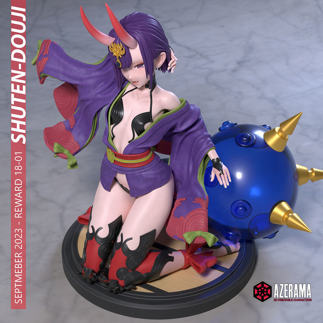 Shuten-Douji STL For 3D Printing 3D print model_5
