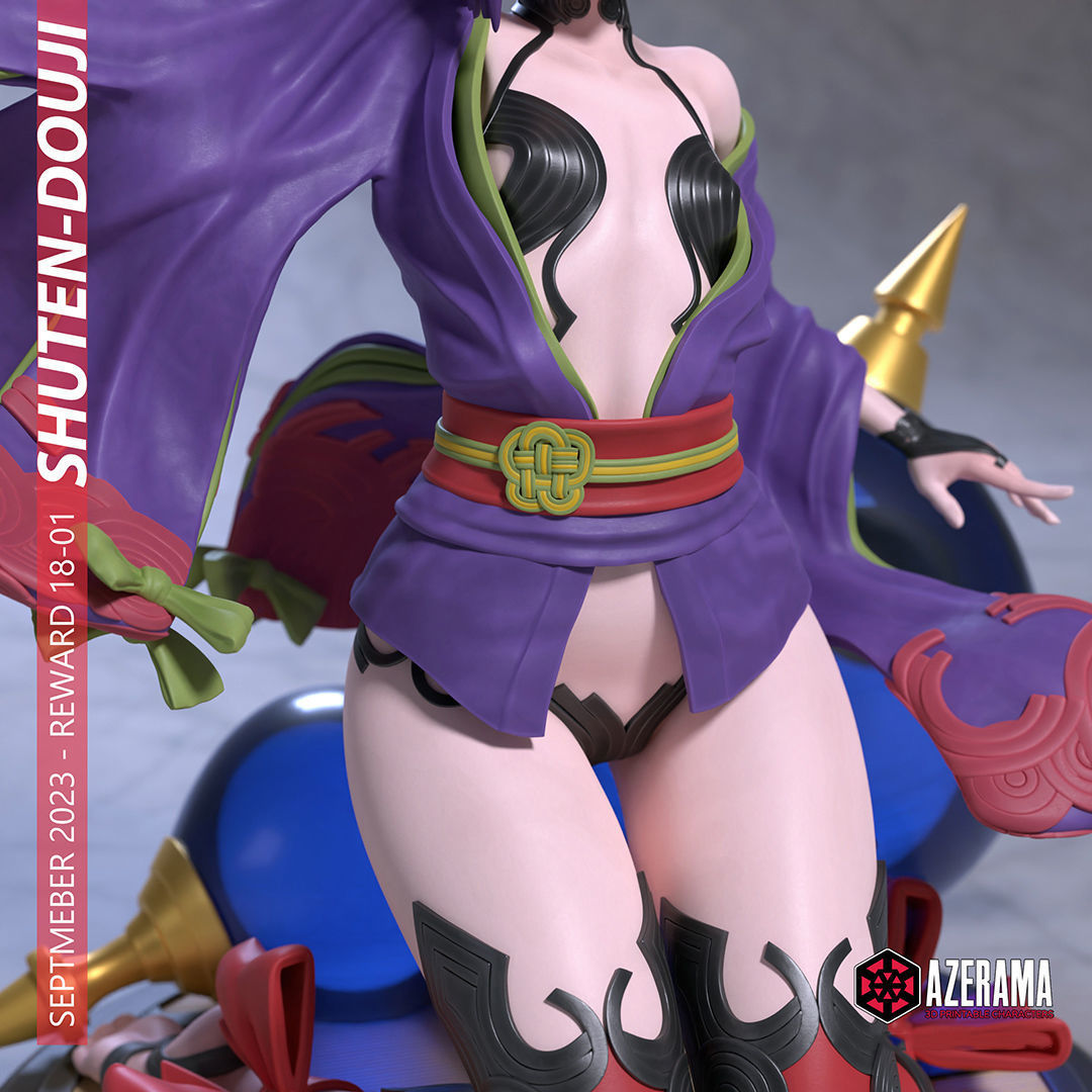 Shuten-Douji STL For 3D Printing 3D print model_11