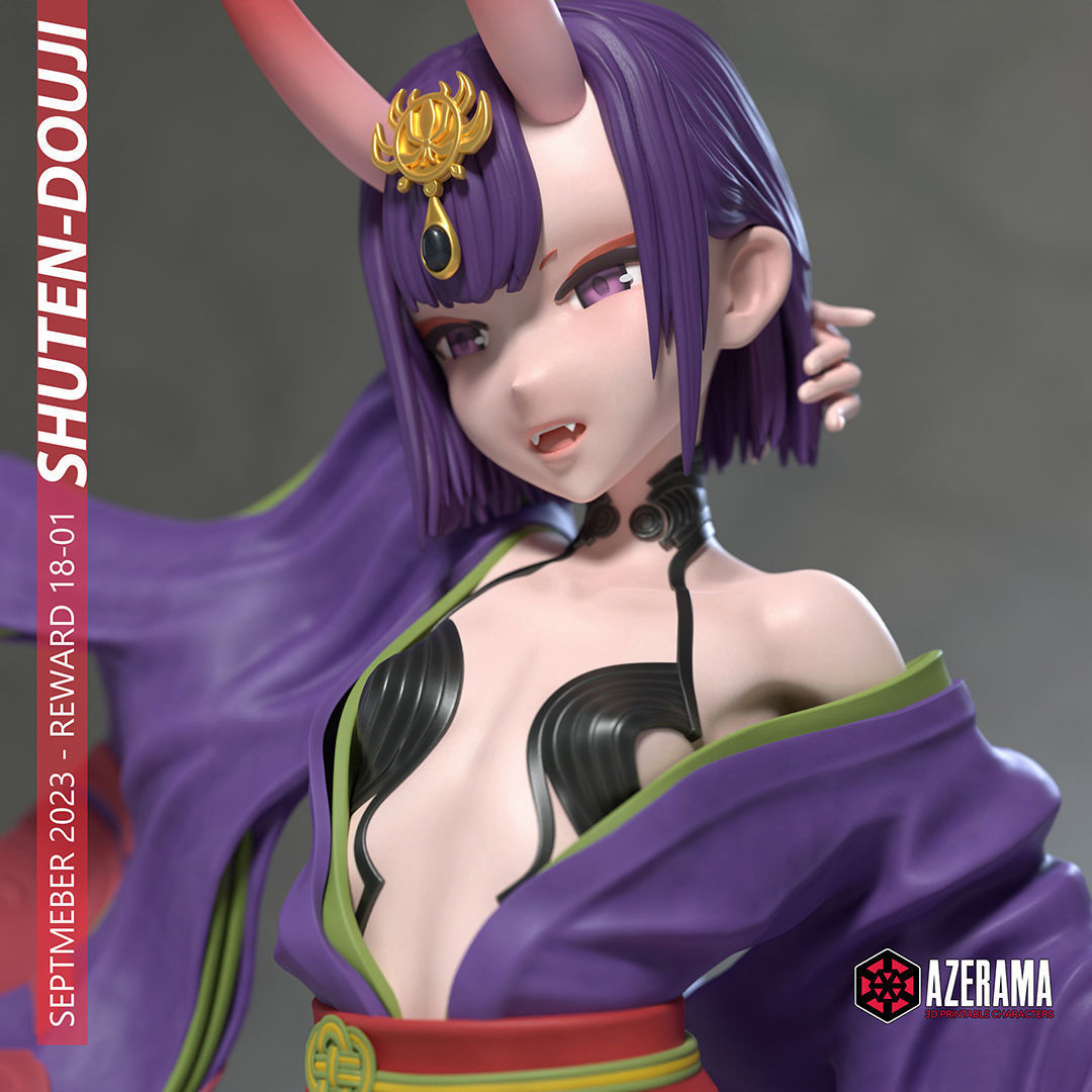 Shuten-Douji STL For 3D Printing 3D print model_3