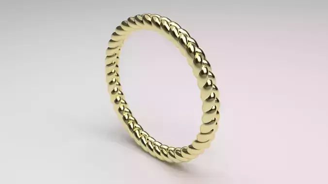 Braided Ring US Size 7half