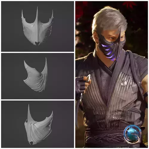 Smoke mask from MK1 - Man of Ideals