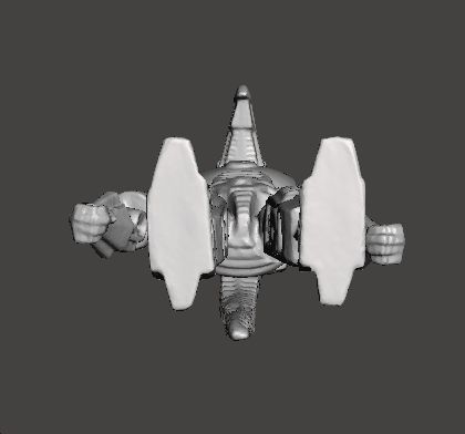 CAPTAIN POWER SOARON 1986 TOY 4 INCH FIGURE BIO DREAD 3D print model_6