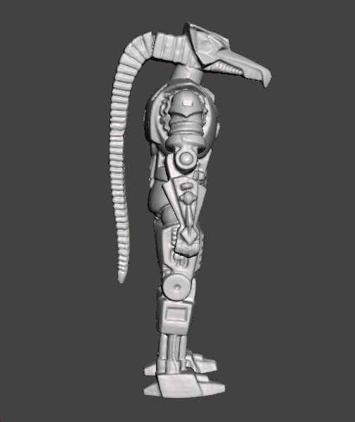 CAPTAIN POWER SOARON 1986 TOY 4 INCH FIGURE BIO DREAD 3D print model_4