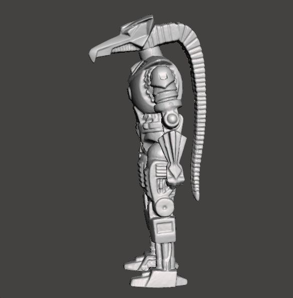 CAPTAIN POWER SOARON 1986 TOY 4 INCH FIGURE BIO DREAD 3D print model_2