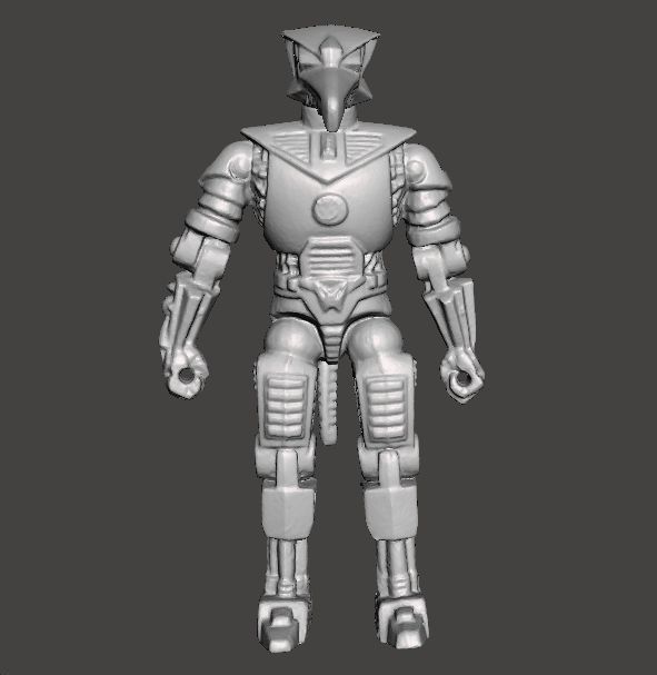 CAPTAIN POWER SOARON 1986 TOY 4 INCH FIGURE BIO DREAD 3D print model_1