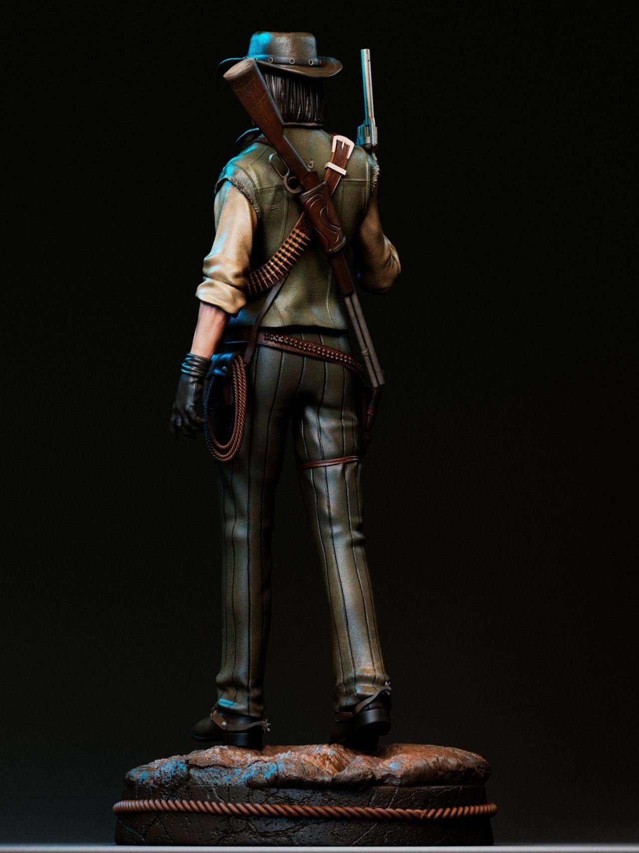 John Marston 3D Print 3D print model_3