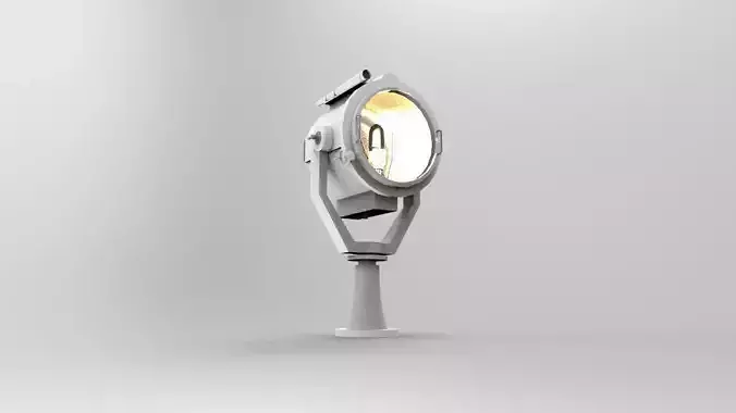 Printable Navy Searchlight 3D print model