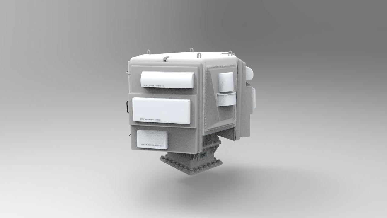 AN SLQ-32 electronic warfare 3D print model_2