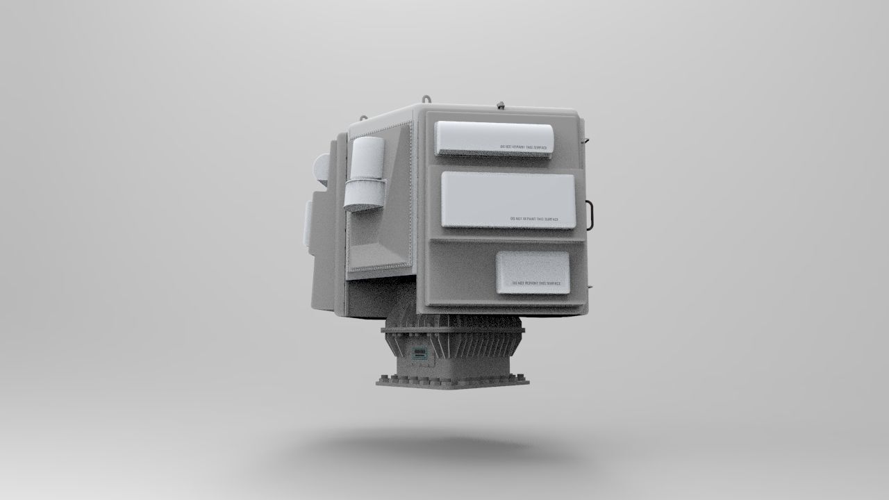 AN SLQ-32 electronic warfare 3D print model_3