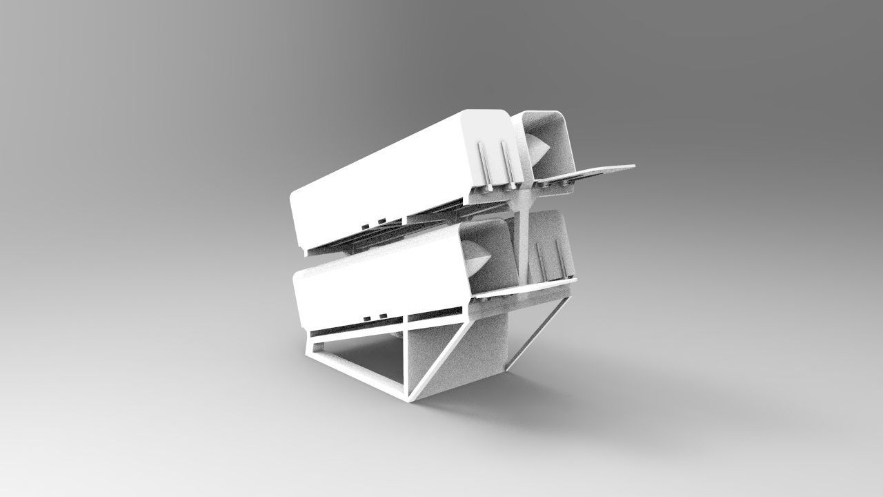 hypersonic missile launcher 3D print model_3