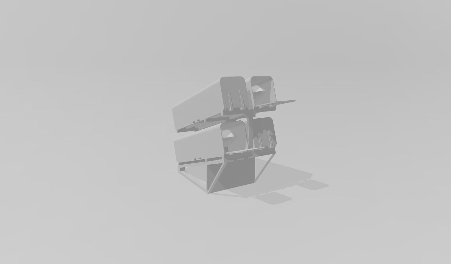 hypersonic missile launcher 3D print model_2