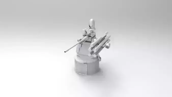 Machinegun Ship type 1 3D print model