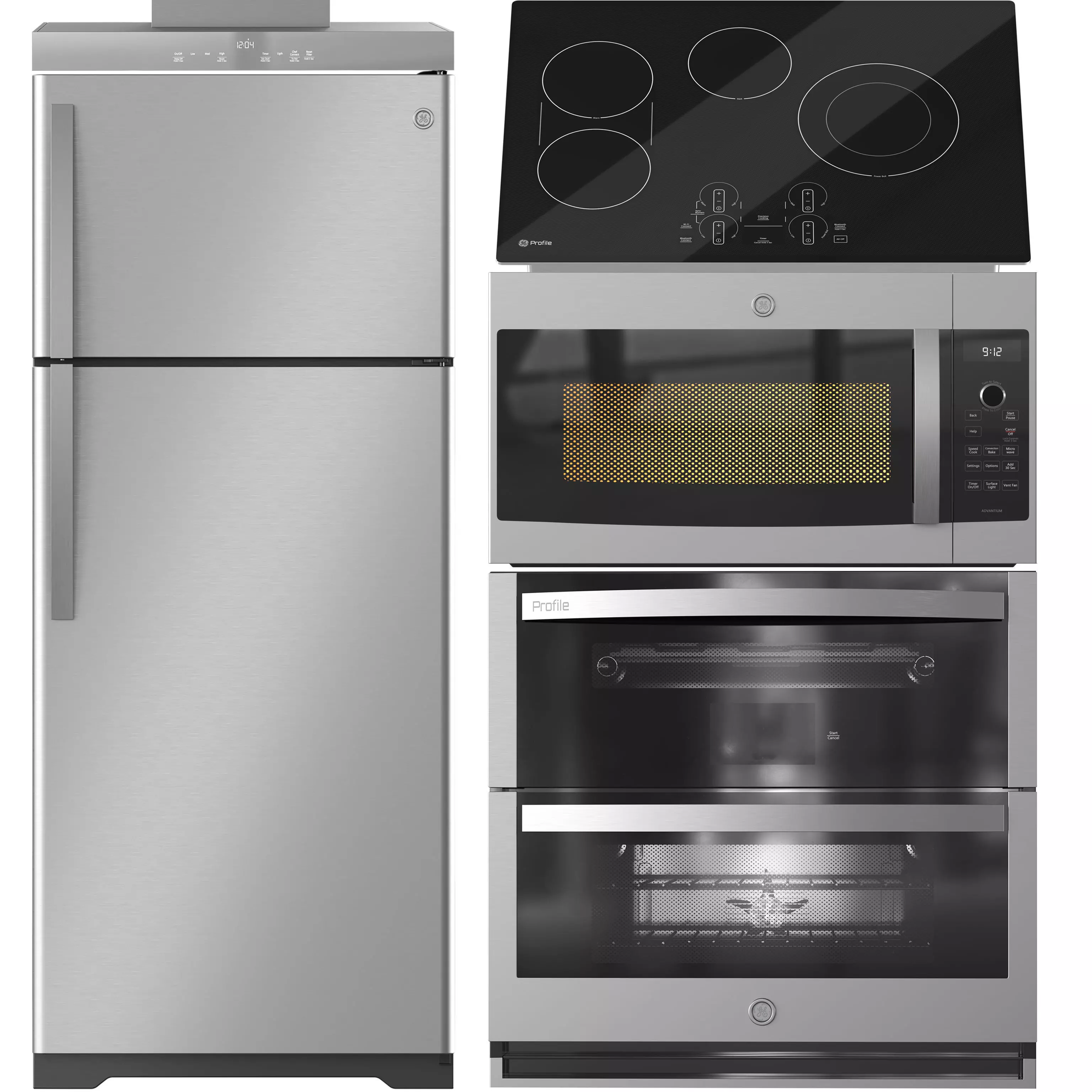 GE Appliance Collection 10 3D model_0