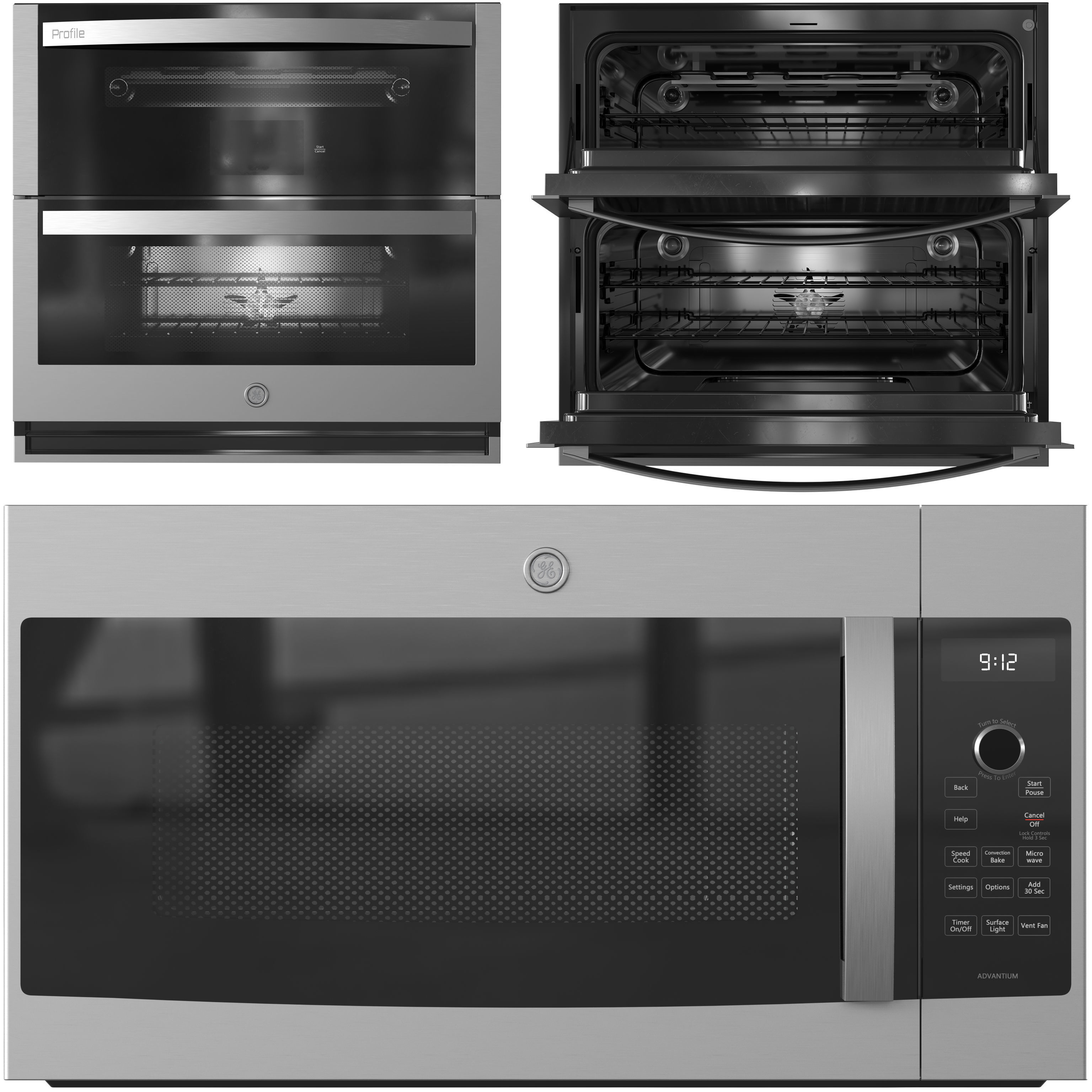 GE Appliance Collection 10 3D model_2