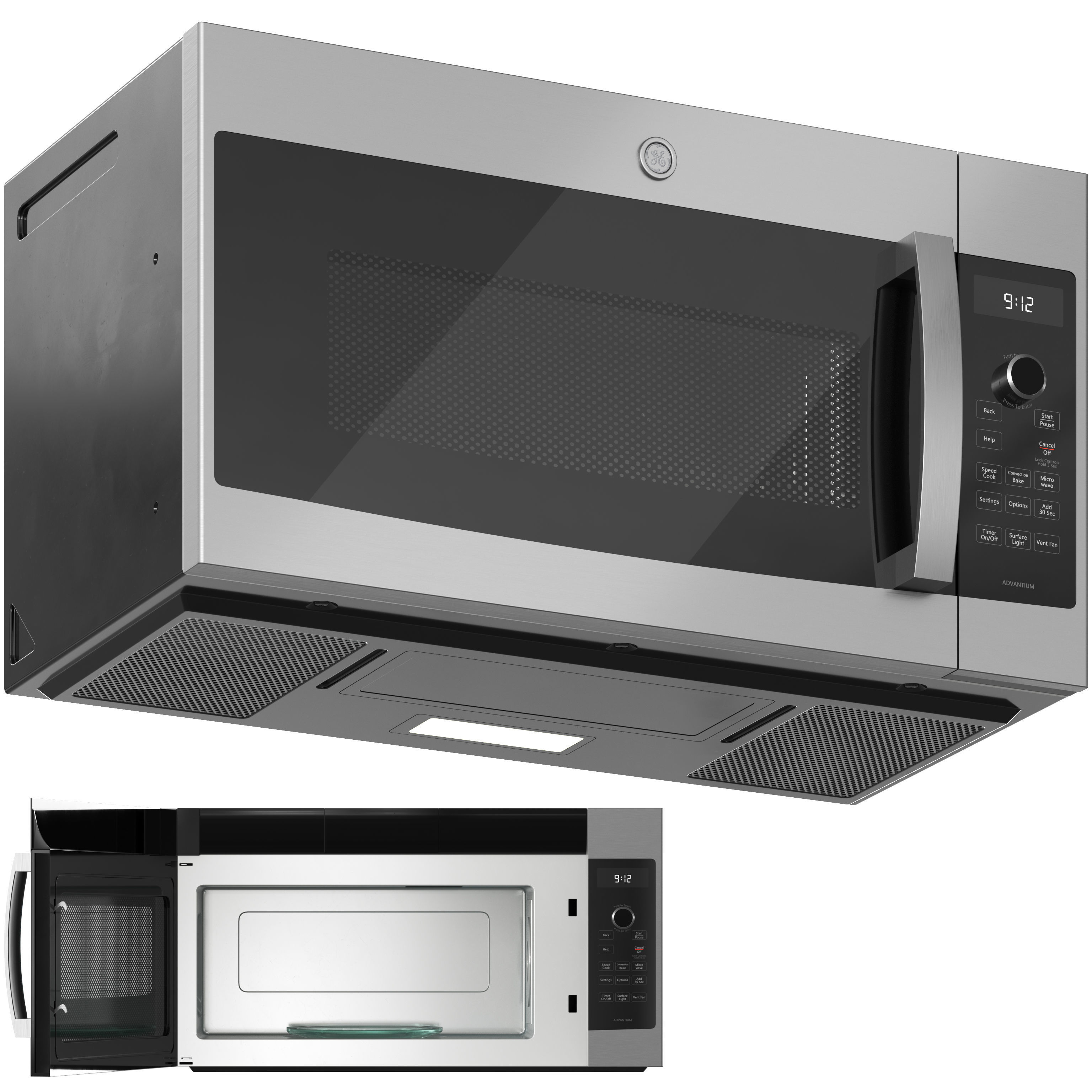 GE Appliance Collection 10 3D model_1