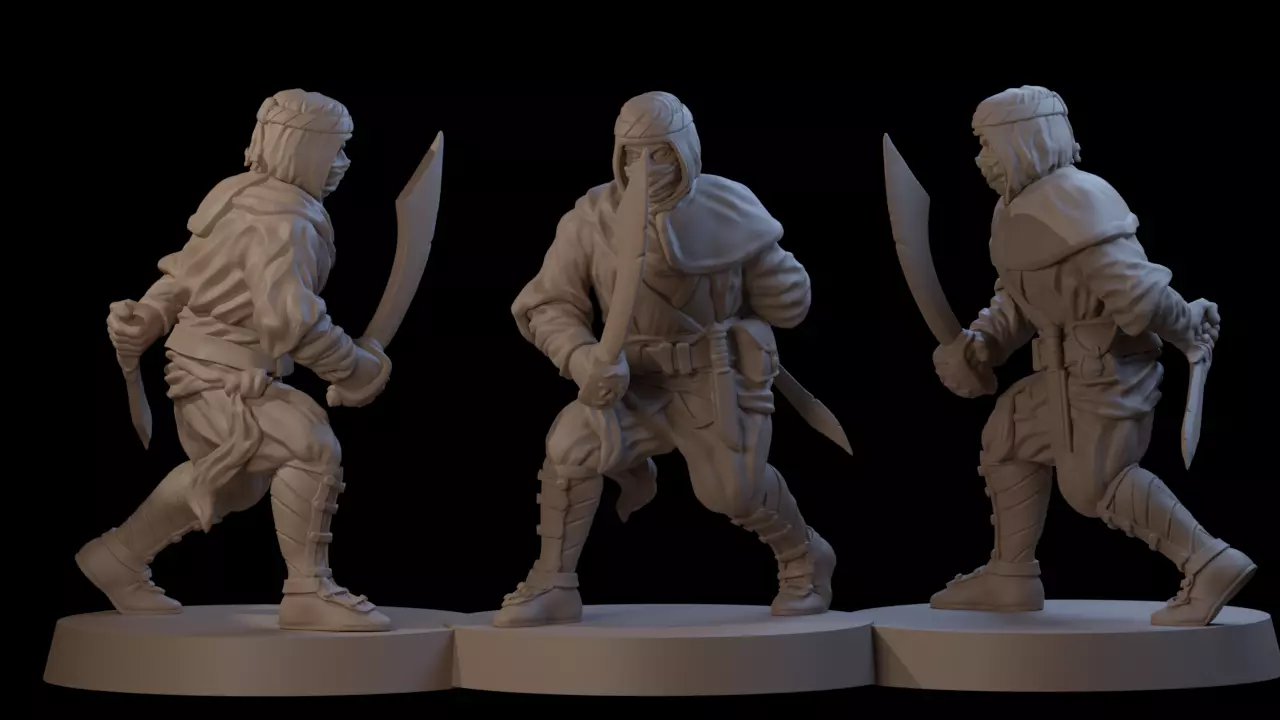 SAND WARRIOR 3D print model