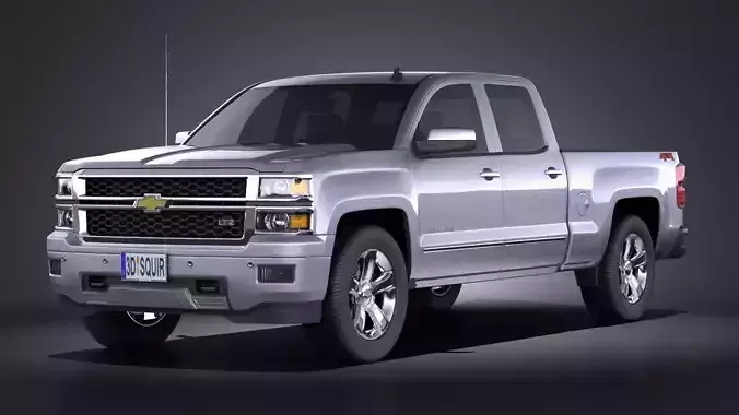 Chevrolet Silverado 1500 Double Cab 2015 VRAY