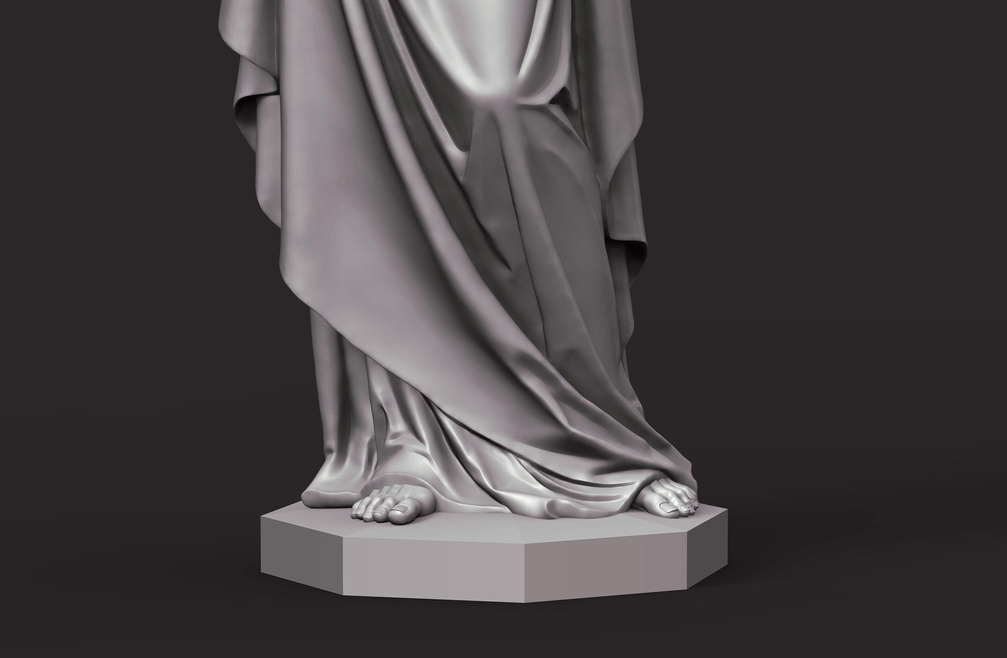 Jesus Christ - Eternal Love 3D print model_4