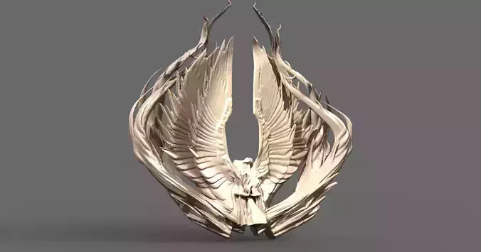 Praying Goddess stand Ivy base