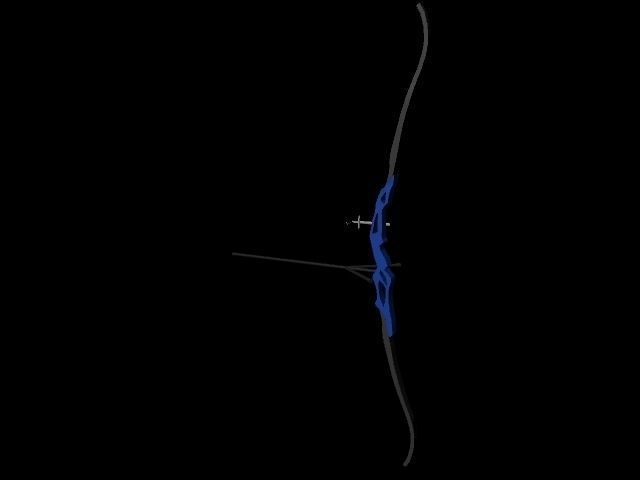 Recurve Bow 3D model_1